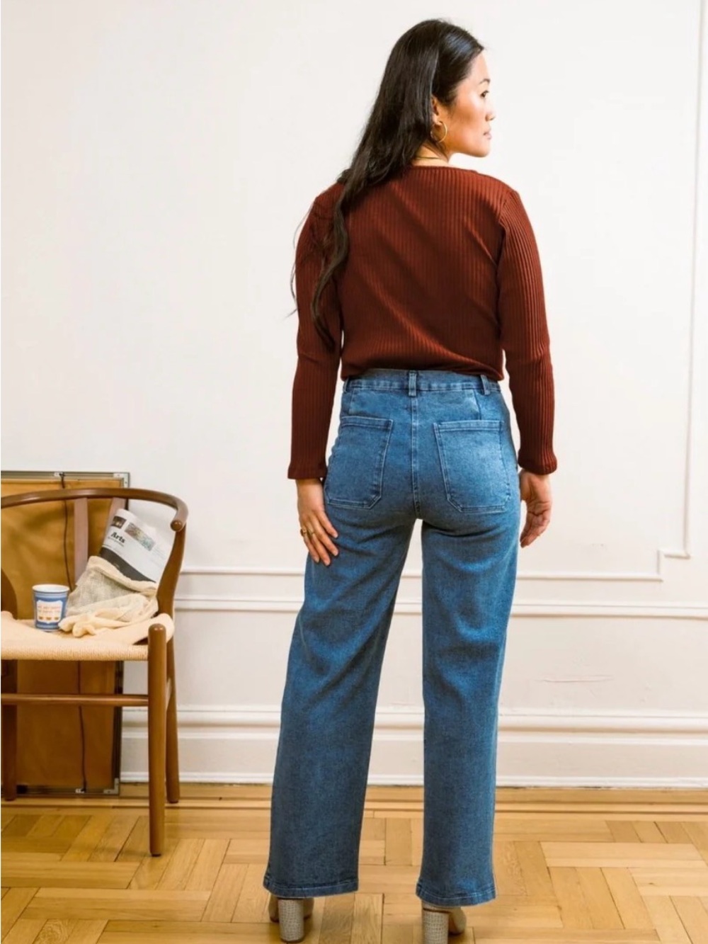 Loup Kate Jeans in Blue Denim